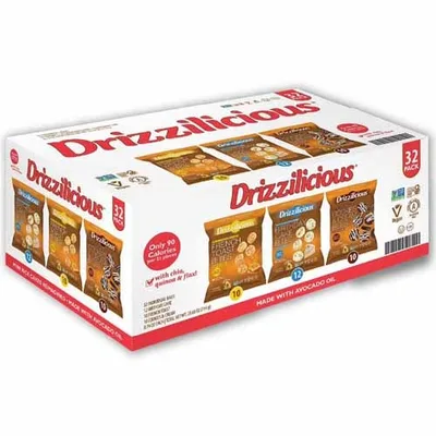 Drizzilicious Mini Rice Cake Variety 32/.74oz
