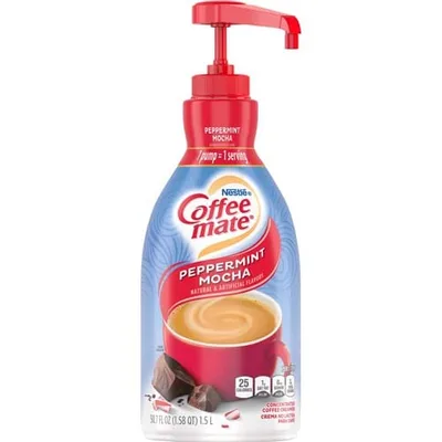 Coffee Mate Peppermint Mocha 1.5 Liter w/ Pump Top
