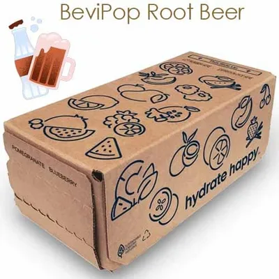 BeviPop Root Beer Bag-In-Box 1 Gallon