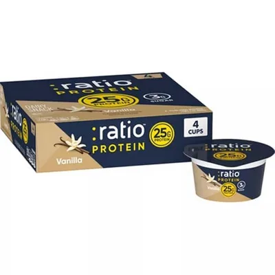 : Ratio Protein Vanilla Dairy Snack 4ct/5.3oz